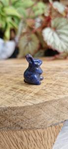 Blauwe aventurijn konijntje klein