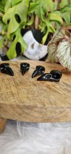 Obsidiaan raaf hoofd