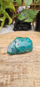 Chrysocolla met Malachiet