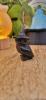 Obsidiaan uil met heksenhoed