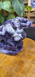 Chevron amethist draak