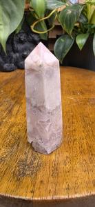 Bloemagaat punt met kwarts 3